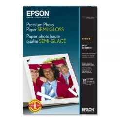 Epson® Epson Premium Photo Paper, 10.4 Mil, 13 X 19, Semi-Gloss White, 20/Pack -Office Supplies Shop 6dbf8d99d25049b578e2e82176a15f049b