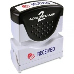 ACCUSTAMP2 Pre-Inked Shutter Stamp, Red/Blue, RECEIVED, 1.63 X 0.5 -Office Supplies Shop 6e2f287757cd4c52c76744031b61a5e3fe
