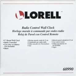 Lorell Radio Control Wall Clock -Office Supplies Shop 705d8d9cfbdb2705f6c92aa3cc0ed9ca8b