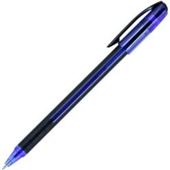 Uniball Jetstream 101 Roller Ball Pen, Stick, Bold 1 Mm, Blue Ink, Black/Blue Barrel, Dozen -Office Supplies Shop 71405787da7627afd1f83576ad640a9467