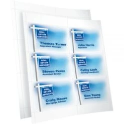 Badge Inserts, 3" X 4", White, Pack Of 300 -Office Supplies Shop 7261f24fbf632825ac84253dedebe1be88