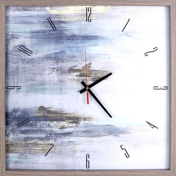 Lorell Abstract Art Clock 3 Lorell Abstract Art Clock