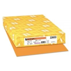 Astrobrights Color Paper, 24 Lb, 11 X 17, Cosmic Orange, 500 Sheets/Ream