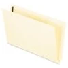 Pendaflex Manila End Tab Expanding Fastener Folders, 2-Ply Tabs, 0.75" Expansion, 2 Fasteners, Legal Size, Manila Exterior, 50/Box