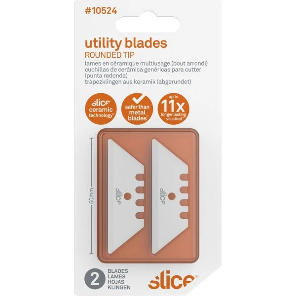 Slice Replacement Ceramic Utility Blades 3 Slice Replacement Ceramic Utility Blades