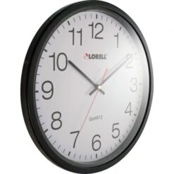 Lorell 12-1/2" Slimline Wall Clock -Office Supplies Shop 75b86ca2cfd1d2d9a754758b34ab6a3e45