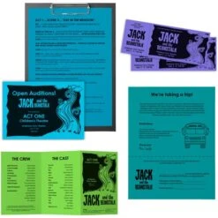 Astrobrights Color Paper, 24 Lb, 8 1/2 X 11, "Cool" Assortment, 500 Sheets/Ream -Office Supplies Shop 75ba8daf226ec9010fc8454b84a1d24b32