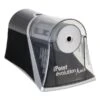 Westcott IPoint Evolution Axis Pencil Sharpener, AC-Powered, 4.25 X 7 X 4.75, Black/Silver -Office Supplies Shop 762ce653f71ce9334fd644965e1aee8cb2