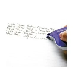 Paper Mate Liquid Paper DryLine Correction Tape, Non-Refillable, Green/Purple Applicators, 0.17" X 472", 10/Pack -Office Supplies Shop 7792b5b614850bbe6ebb23be63c1fbddeb