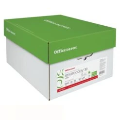 EnviroCopy Copier Paper, Legal Size (8 1/2" X 14"), 5000 Total Sheets, 20 Lb, 30% Recycled, FSC Certified, White, 500 Sheets Per Ream, Case Of 10 Reams