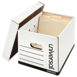 Universal Professional-Grade Heavy-Duty Storage Boxes, Letter/Legal Files, White, 12/Carton -Office Supplies Shop 785955dcb607f29c10f068d1de3c4b0cad