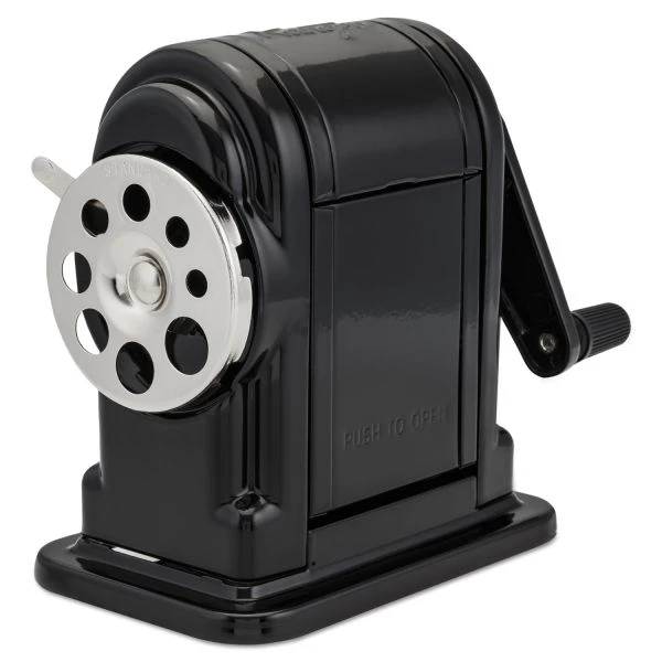 X-ACTO Ranger 55 Classroom Manual Pencil Sharpener, Manually-Powered, 3.25 X 6 X 5.5, Black 3 X-ACTO Ranger 55 Classroom Manual Pencil Sharpener, Manually-Powered, 3.25 X 6 X 5.5, Black