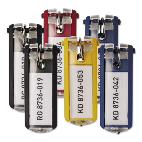 Durable Locking Key Cabinet, 54-Key, Brushed Aluminum, Silver, 11.75 X 4.63 X 11 6 Durable Locking Key Cabinet, 54-Key, Brushed Aluminum, Silver, 11.75 X 4.63 X 11 - Image 4