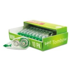 Tombow® Tombow MONO Mini Correction Tape, Non-Refillable, Clear Applicator, 0.17" X 315", 10/Pack -Office Supplies Shop 7c911170e4d29d07745567fd835d58611a