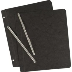 Pressboard Side-Bound Report Binders With Fasteners, 60% Recycled, Black, Pack Of 10 -Office Supplies Shop 7dcb91f9047bf3991d2c323cb5558f85e7