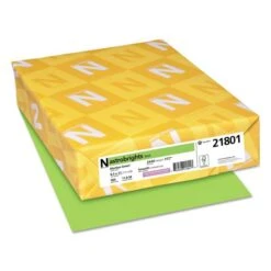 Astrobrights Color Paper, 24 Lb, 8 1/2 X 11, Martian Green, 500 Sheets/Ream