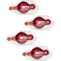 Scotch Tape Runner, 0.31" X 49 Ft, Dries Clear, 4/Pack -Office Supplies Shop 7e48eb10d9e1fa749714cb200adc39322a