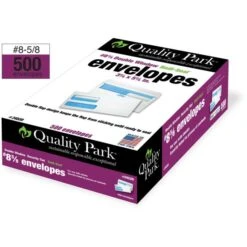 Quality Park 2-Window Redi-Seal Security-Tinted Envelope, #8 5/8 (3 5/8 X 8 5/8), Self-Seal, 500/BX -Office Supplies Shop 8031582adb8ba86c4555e9e7d515613196