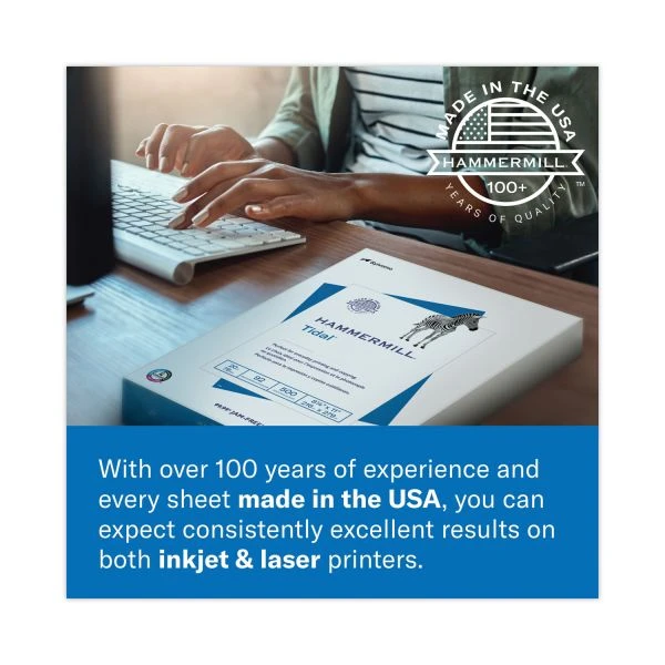 Hammermill Premium Laser Print Paper, 98 Bright, 24 Lb Bond Weight, 11 X 17, White, 500/Ream 8 Hammermill Premium Laser Print Paper, 98 Bright, 24 Lb Bond Weight, 11 X 17, White, 500/Ream - Image 6