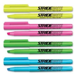 StrideBrite Stick Highlighters, Assorted Ink Colors, Chisel Tip, Assorted Barrel Colors, 24/Pack -Office Supplies Shop 812e17456d36c842cf2b38358a0f275ef5