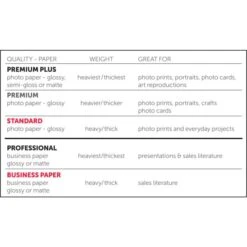 Premium Photo Paper, Gloss, Letter Size (8 1/2" X 11"), 9 Mil, Pack Of 50 Sheets -Office Supplies Shop 82d18c9cdddd93f6ad278de5fa4f72ea79 3