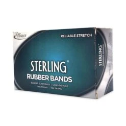 Alliance® Alliance Sterling Rubber Bands, Size 19, 0.03" Gauge, Crepe, 1 Lb Box, 1,700/Box -Office Supplies Shop 83cb70993b7c7282c481bc395a2e655a78