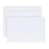Greeting Card Envelopes, A9, 5-3/4" X 8-3/4", Gummed Seal, White, Box Of 100
