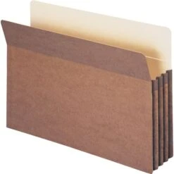 Smead Expanding File Pocket. Legal Size, 3 1/2" Expansion, 30% Recycled, Redrope, Box Of 25 -Office Supplies Shop 894fa06057a329c679c2ef9a4ec34bf310