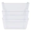 Universal Wall Files, 3 Sections, Letter Size, 13" X 4" X 14", Clear, 3/Set -Office Supplies Shop 8af56770404a96b0a13e3bed42bd13b5d6