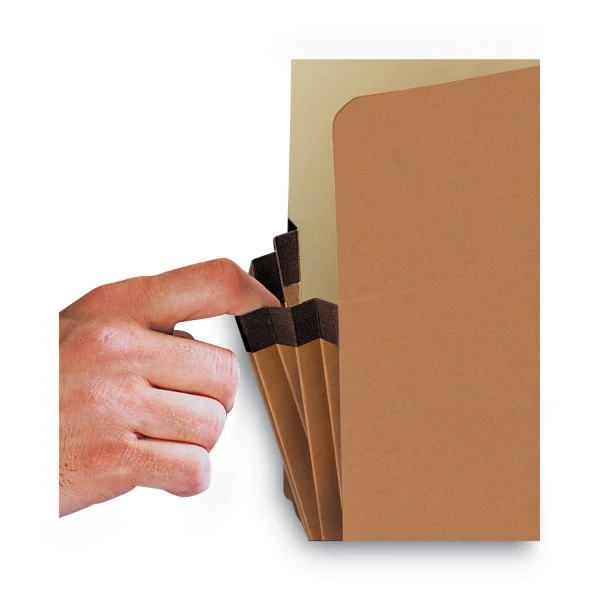 Smead Redrope Drop Front File Pockets, 3.5" Expansion, Letter Size, Redrope, 50/Box 12 Smead Redrope Drop Front File Pockets, 3.5" Expansion, Letter Size, Redrope, 50/Box - Image 10