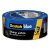 ScotchBlue Sharp Lines Multi-Surface Painter's Tape, 3" Core, 1.88" X 60 Yds, Blue -Office Supplies Shop 8b3610ab7b24b0f3244aff15be09ff9720