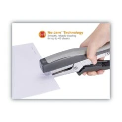 Bostitch Standard Plier Stapler, 20-Sheet Capacity, 0.25" Staples, 2.5" Throat, Black/Gray -Office Supplies Shop 8c25693591f7764f8405483c4ad4237e7f