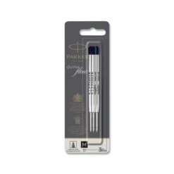 Parker® Parker Quinkflow Refill For Parker Ballpoint Pen, Medium Tip, Black Ink, 3/Pack