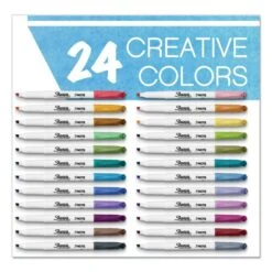 Sharpie S-Note Creative Markers, Assorted Ink Colors, Chisel Tip, Assorted Barrel Colors, 24/Pack 21 Sharpie S-Note Creative Markers, Assorted Ink Colors, Chisel Tip, Assorted Barrel Colors, 24/Pack -Office Supplies Shop 8d7881afe2966ec69f34ca72c9779f715c