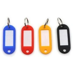 CARL Split Ring Key Tags