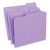 Universal Reinforced Top-Tab File Folders, 1/3-Cut Tabs: Assorted, Letter Size, 1" Expansion, Violet, 100/Box -Office Supplies Shop 8df3cd180bdf697da9498e1aa75c45a8b8
