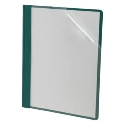 Oxford Clear Front Report Cover, Three-Prong Fastener, 0.5" Capacity, 8.5 X 11, Clear/ Hunter Green, 25/Box -Office Supplies Shop 8e5943272e1e5e8c4eb420b0626ff01222