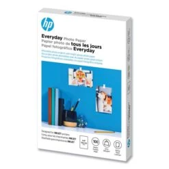 HP Everyday Glossy Photo Paper, 8 Mil, 4 X 6, Glossy White, 100/Pack -Office Supplies Shop 900f37924ec6aeb2c5cdb710c1d06329d7