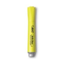 BIC Brite Liner Tank-Style Highlighter Value Pack, Yellow Ink, Chisel Tip, Yellow/Black Barrel, 36/Pack -Office Supplies Shop 9059e9f0848ce308667405d164688afe82
