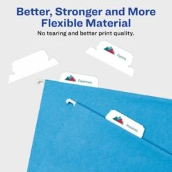 Avery Laser Printable Hanging File Tabs, 1/5-Cut, White, 2.06" Wide, 90/Pack -Office Supplies Shop 909ea435b49c54993e8651edecb47c2800