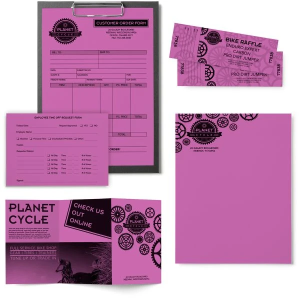 Astrobrights Color Paper, 24 Lb, 8 1/2 X 11, Planetary Purple, 500 Sheets/Ream 5 Astrobrights Color Paper, 24 Lb, 8 1/2 X 11, Planetary Purple, 500 Sheets/Ream - Image 3