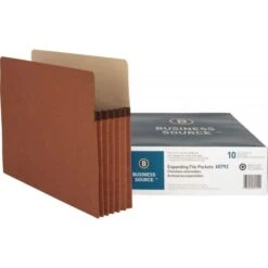 Business Source Redrope Expanding File Pockets -Office Supplies Shop 921b865536b42e032be819edeae178e137