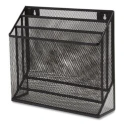 TRU RED Wire Mesh Incline Sorter, Enclosed Design, 3 Sections, Letter-Size, 13.78 X 16.61 X 12.4, Matte Black 9 TRU RED Wire Mesh Incline Sorter, Enclosed Design, 3 Sections, Letter-Size, 13.78 X 16.61 X 12.4, Matte Black -Office Supplies Shop 937dea81b7510029a1e364f7d426b054fc