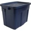 Rubbermaid Roughneck Totes, 18-Gallon, Dark Indigo Metallic -Office Supplies Shop 93ec25972ed143a61ea0aaf9ad7040b52b