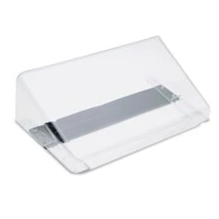 Deflecto Magnetic DocuPocket Wall File, Letter Size, 13" X 4" X 7", Clear