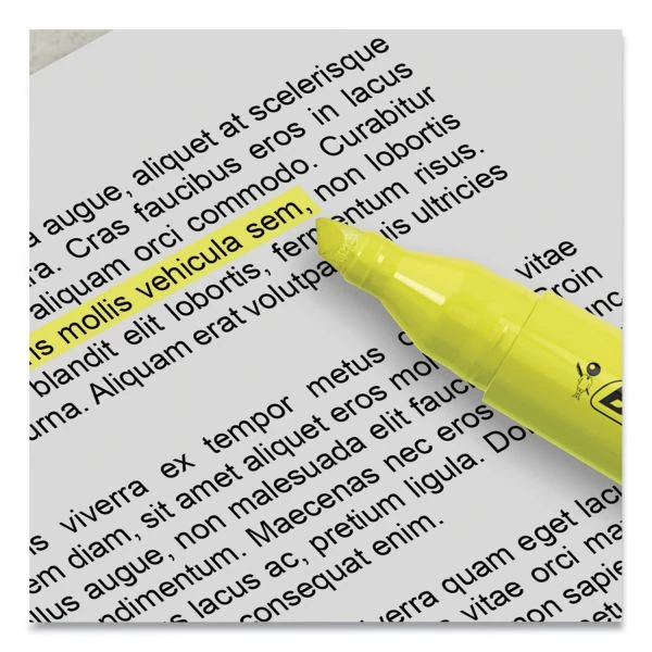 BIC Brite Liner Tank-Style Highlighter Value Pack, Assorted Ink Colors, Chisel Tip, Assorted Barrel Colors, 36/Pack 7 BIC Brite Liner Tank-Style Highlighter Value Pack, Assorted Ink Colors, Chisel Tip, Assorted Barrel Colors, 36/Pack - Image 5