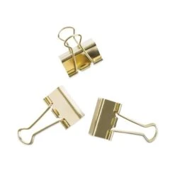 U Brands Binder Clips, Medium, Gold, 72/Pack -Office Supplies Shop 950cf0dd91adc77b115cd615e750e8bf6b