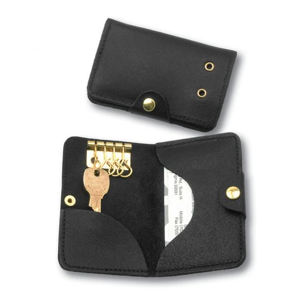 SKILCRAFT Leather Key And Credit Card Holder 3 SKILCRAFT Leather Key And Credit Card Holder