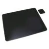 Artistic Leather Desk Pad With Coaster, 20 X 36, Black -Office Supplies Shop 9837bbdf4d91dac1d470b1739580121de4