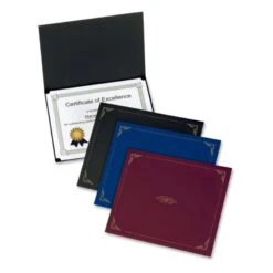 Oxford Certificate Holder, 11.25 X 8.75, Green, 5/Pack -Office Supplies Shop 9a9fa6589f347eb5371fd41e7d7e3fde52